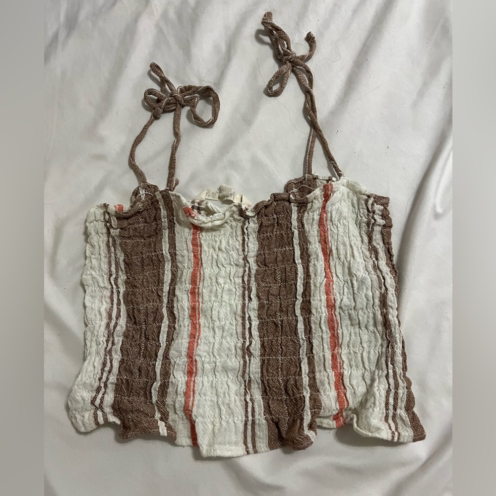 scrunched top